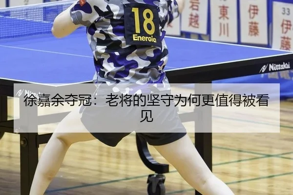 徐嘉余夺冠：老将的坚守为何更值得被看见